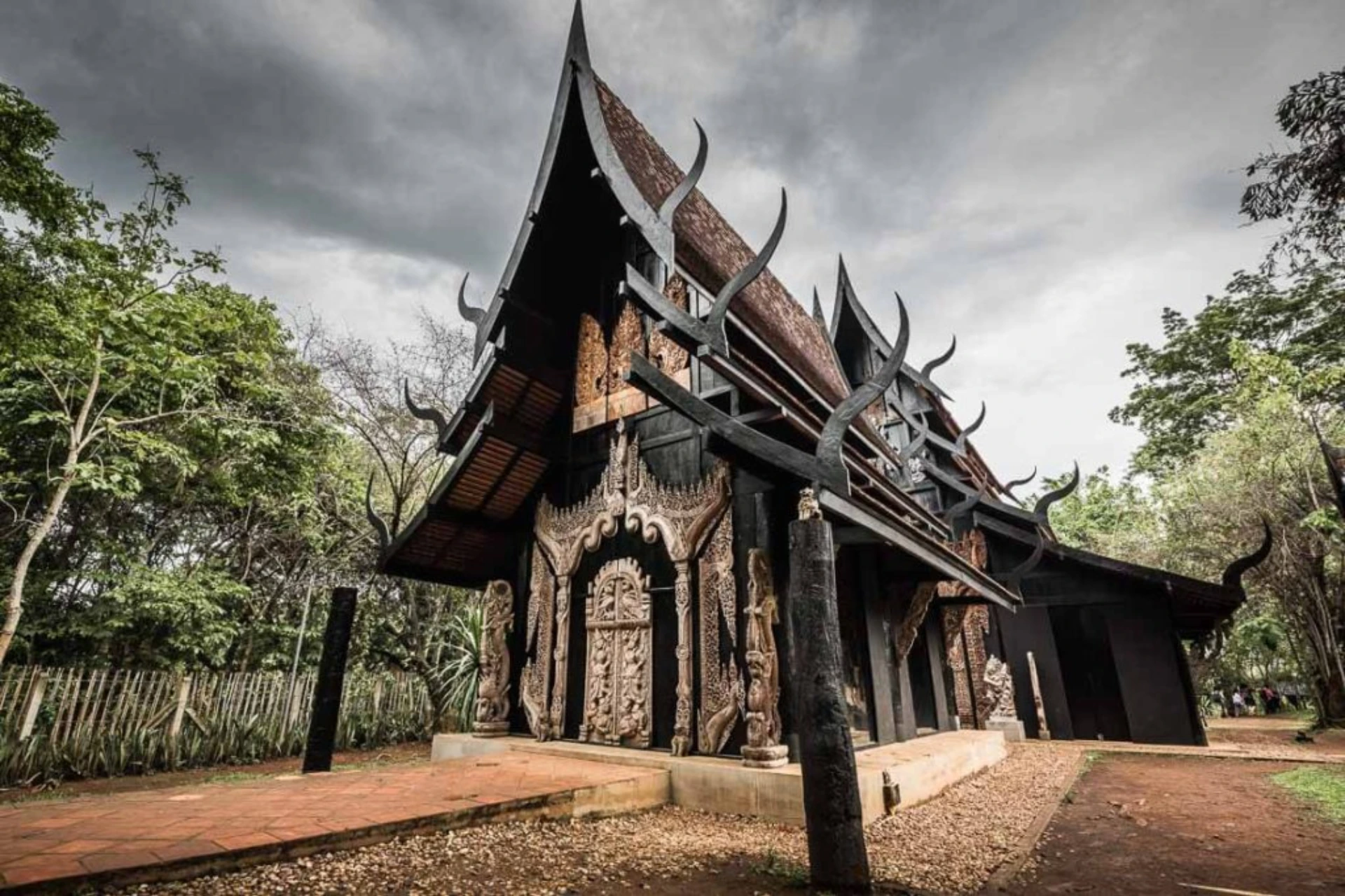 Chiang Rai Black Temple on an offbeat Thailand tour