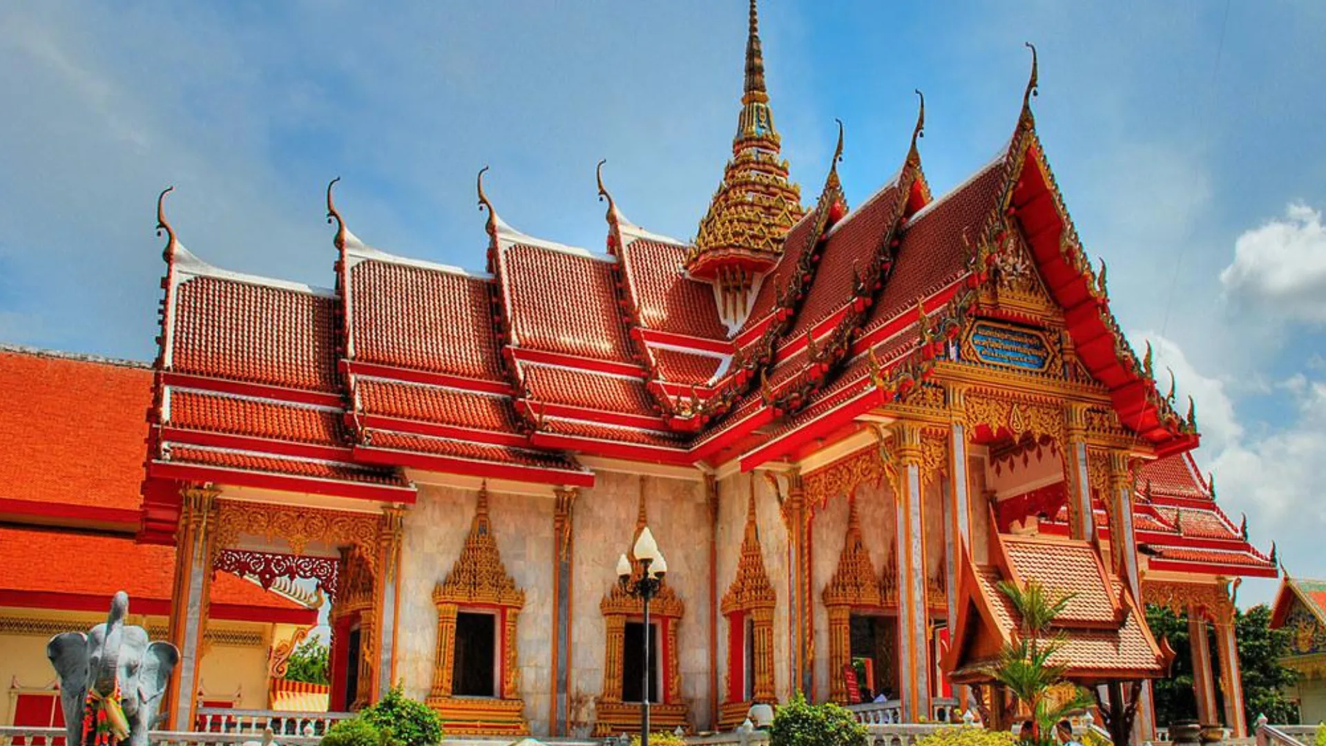 Wat Chalong Temple in Phuket