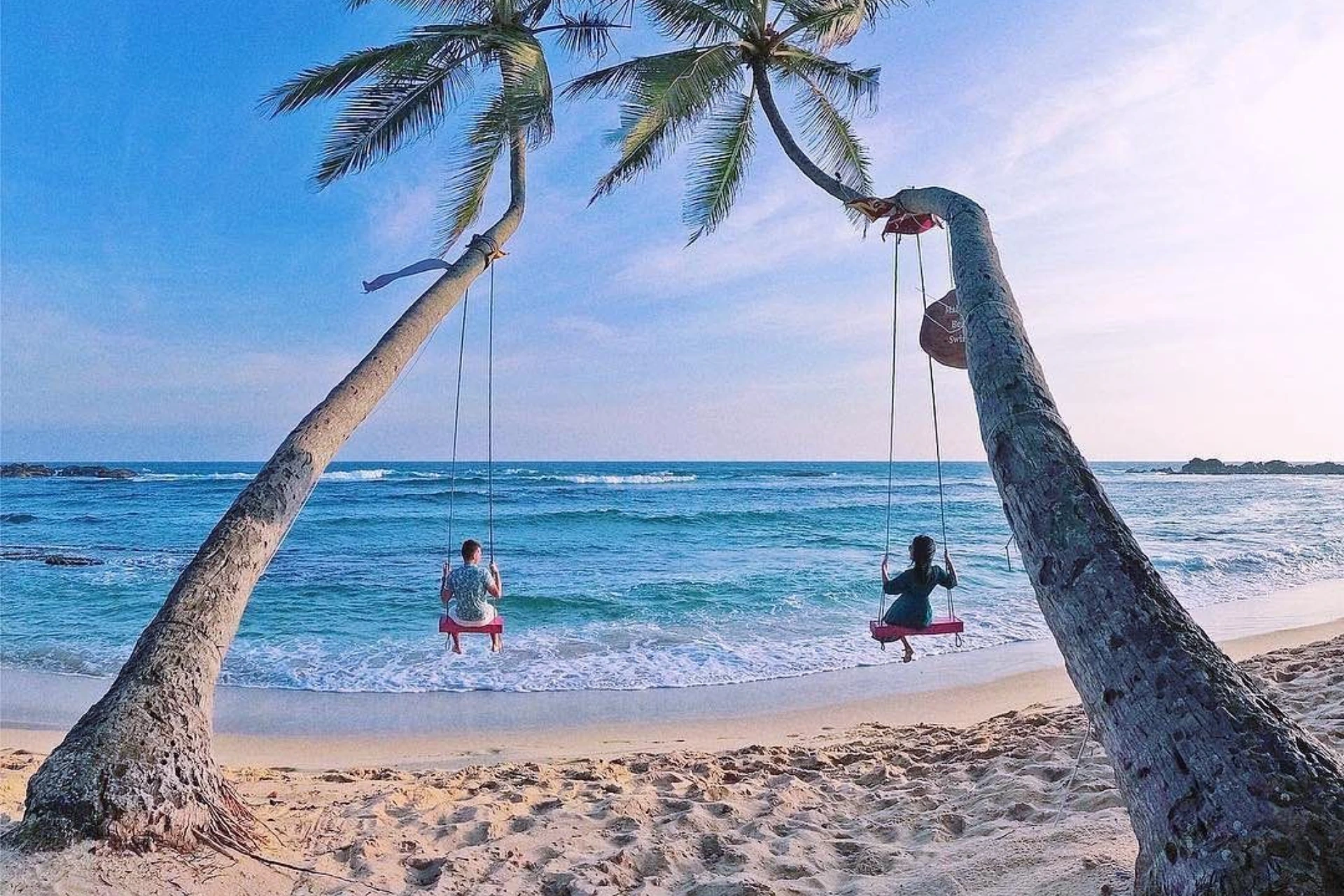 Dickwella beach in Sri Lanka