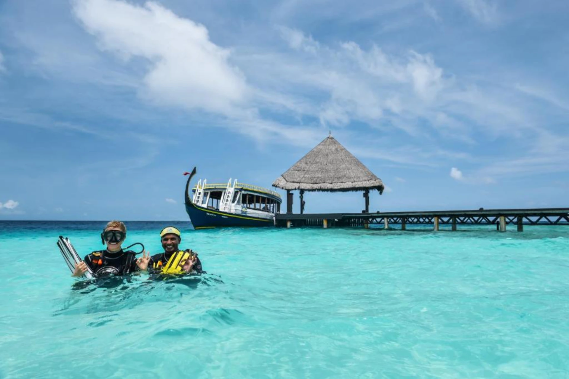 Adaaran Club Rannalhi Maldives day 1